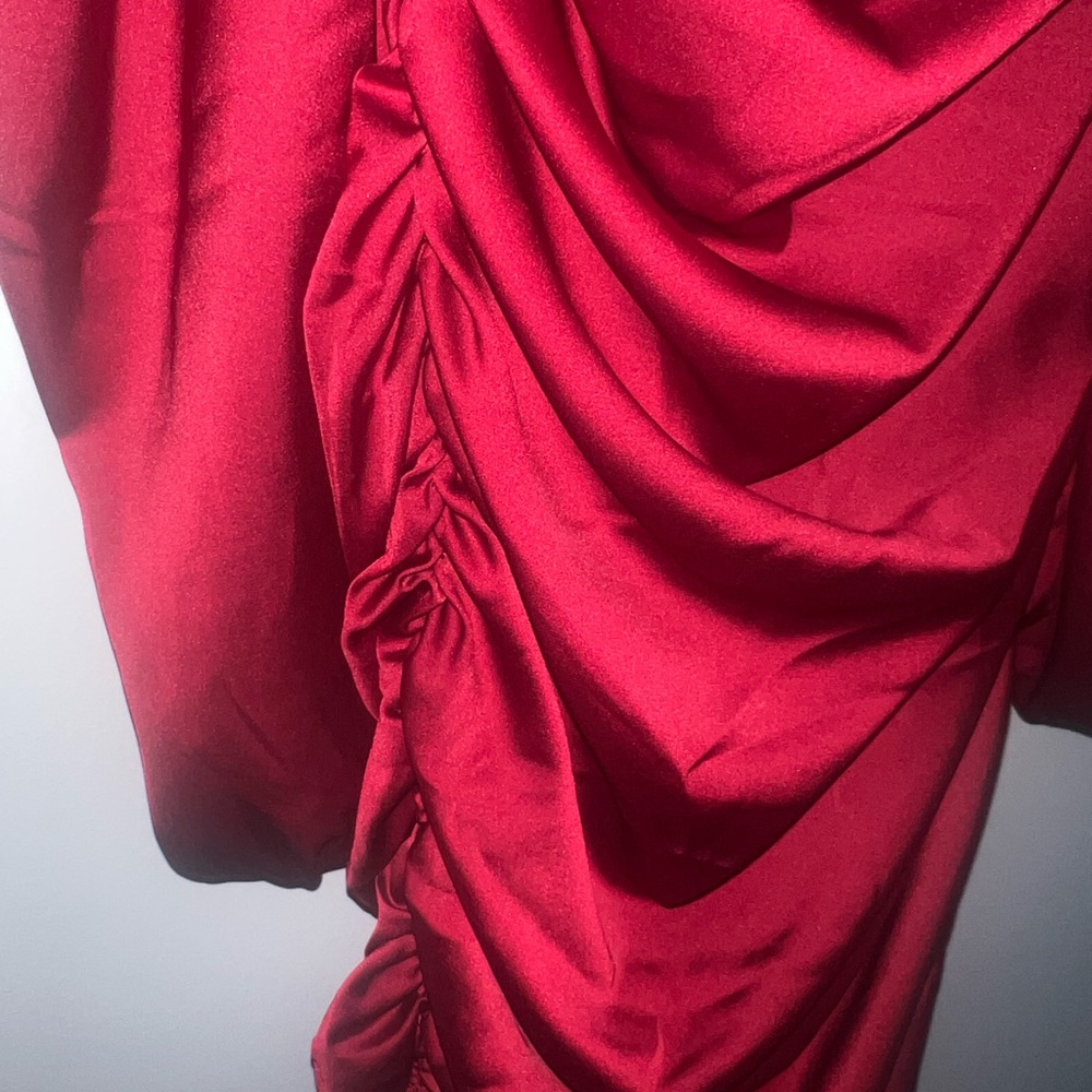 Oh Polly Mini Red Dress - Picture 7 of 8